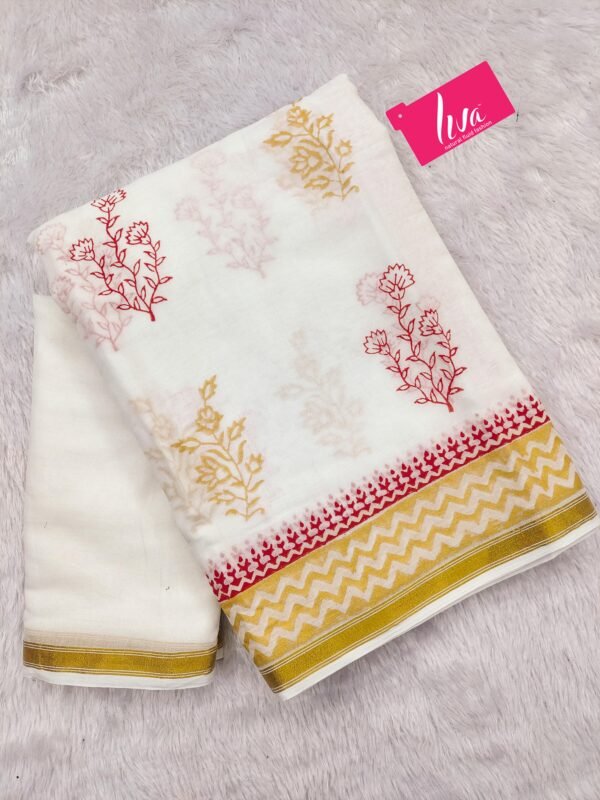 WhatsApp Image 2025-08-29 at 1.30.20 PM Original Hand Block Print Sarees