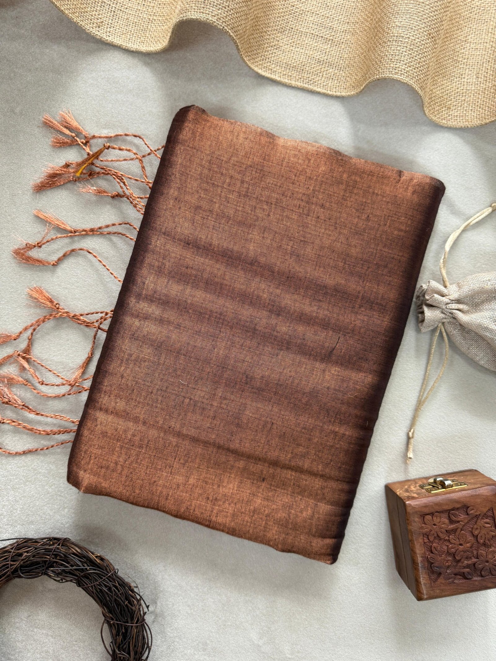 Vivanka Handloom Raga Tissue Cotton Saree – VC 101