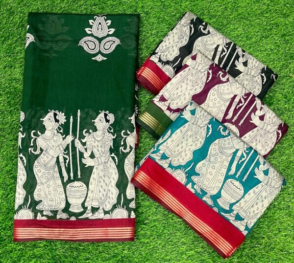 Vivanka Pure Cotton Elegance – Padded Blouse Edition