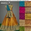 Lehenga with belt with siroski diamond